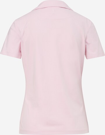 comma casual identity Poloshirt in Pink: zadná strana
