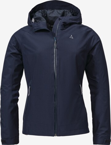 Schöffel Outdoor jacket in Blue: front