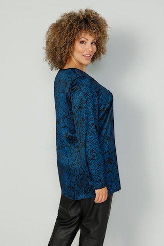 MIAMODA Tunic in Blue: front