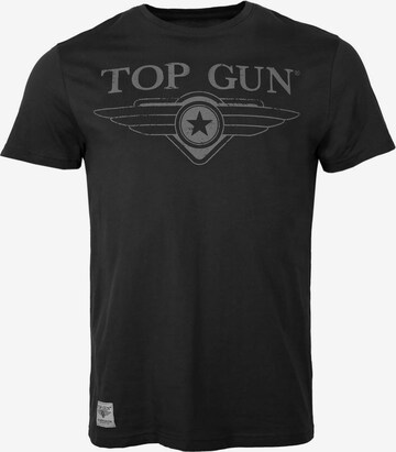 TOP GUN Shirt in Schwarz: predná strana