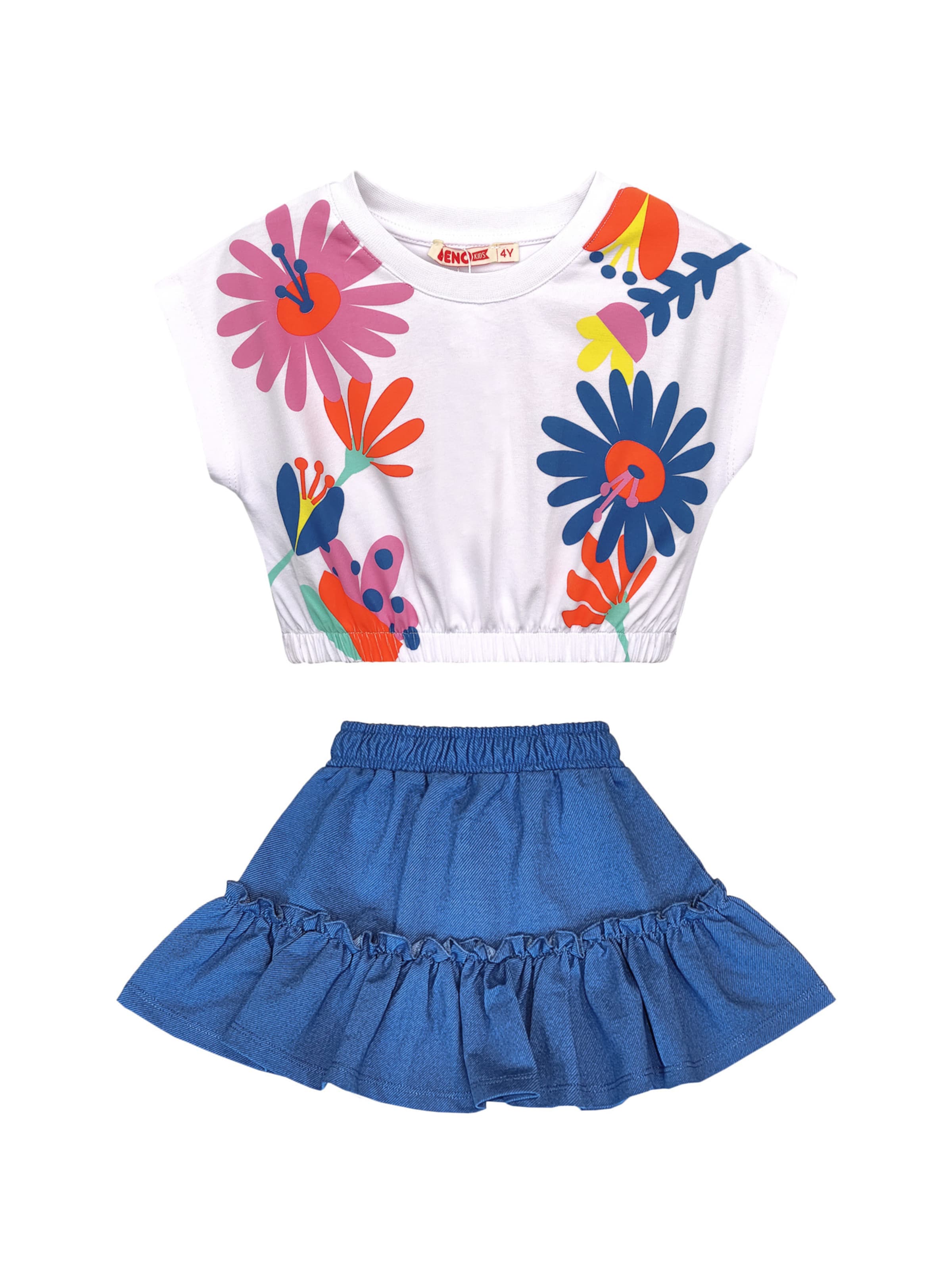 Denokids Set in White: front
