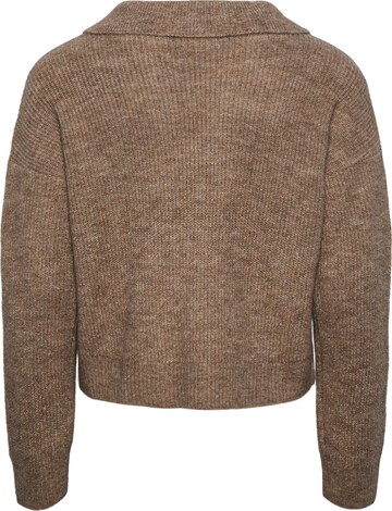 PIECES Pullover 'SILLE' i beige