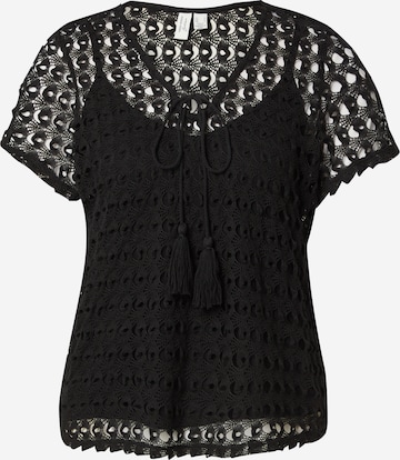 VERO MODA Блузка 'VMDYLIE' в Черный: спереди