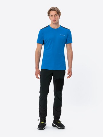 VAUDE Functioneel shirt 'Scopi T IV' in Blauw