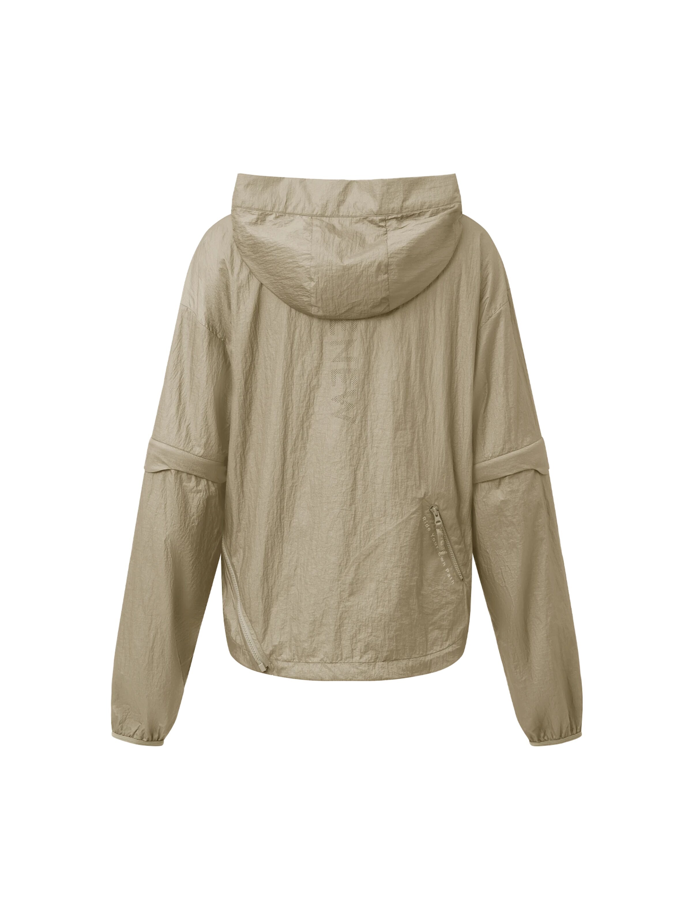 Veste de sport 'Mont Blanc Zip-off Jacket' Jelenew en argent