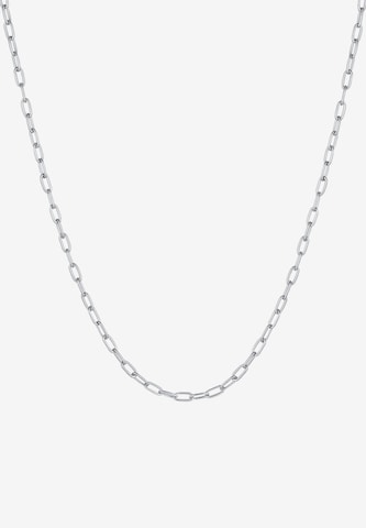 KUZZOI Halskette Basic Kette in Silber