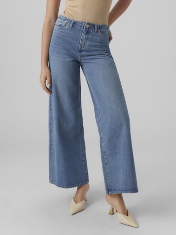 Wide Leg Jean 'ANNET' VERO MODA en bleu : devant