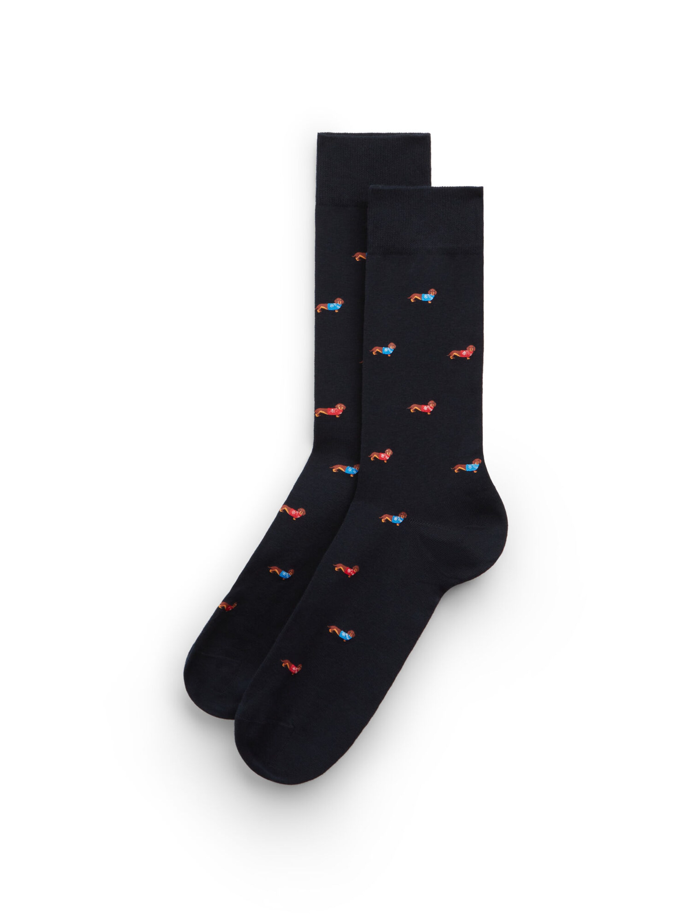 IUMAN Intimissimi Uomo Socks in Blue: front