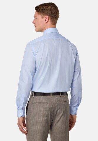 Boggi Milano Regular fit Button Up Shirt in Blue