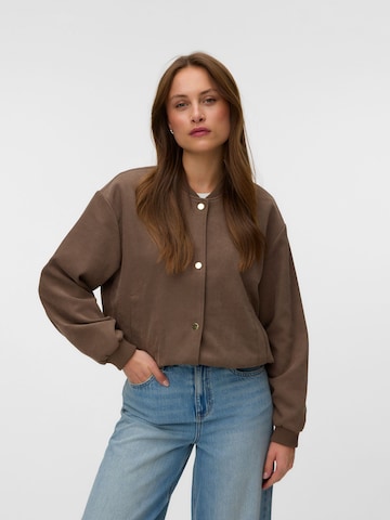 VERO MODA Tussenjas 'VMMaple' in Bruin: voorkant