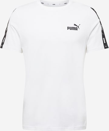 PUMA Performance shirt in White: front