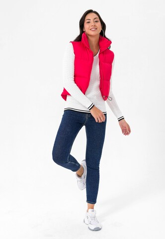 Gilet Jimmy Sanders en rouge