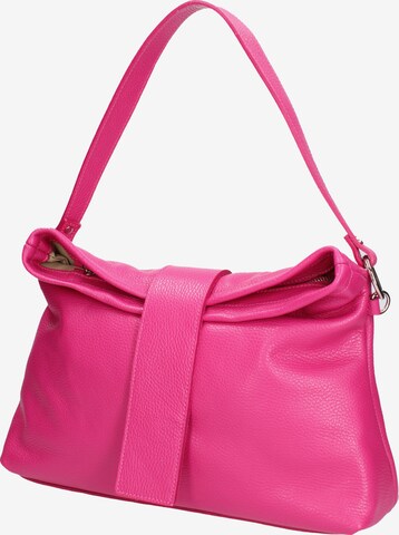 Viola Castellani Shoulder Bag in Pink: front