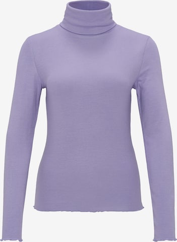 OPUS Majica 'Softa' | vijolična barva: sprednja stran