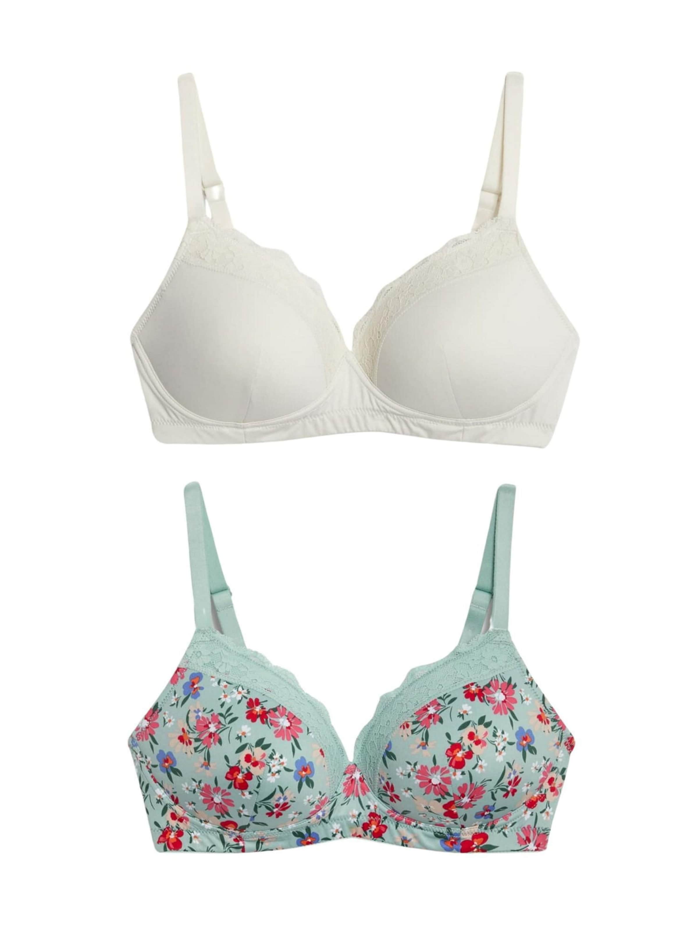 Marks & Spencer Push-up BH in Groen: voorkant