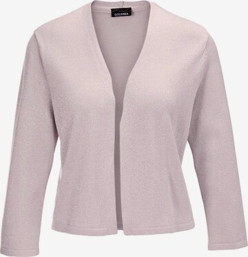 Goldner Knit Cardigan in Pink: front