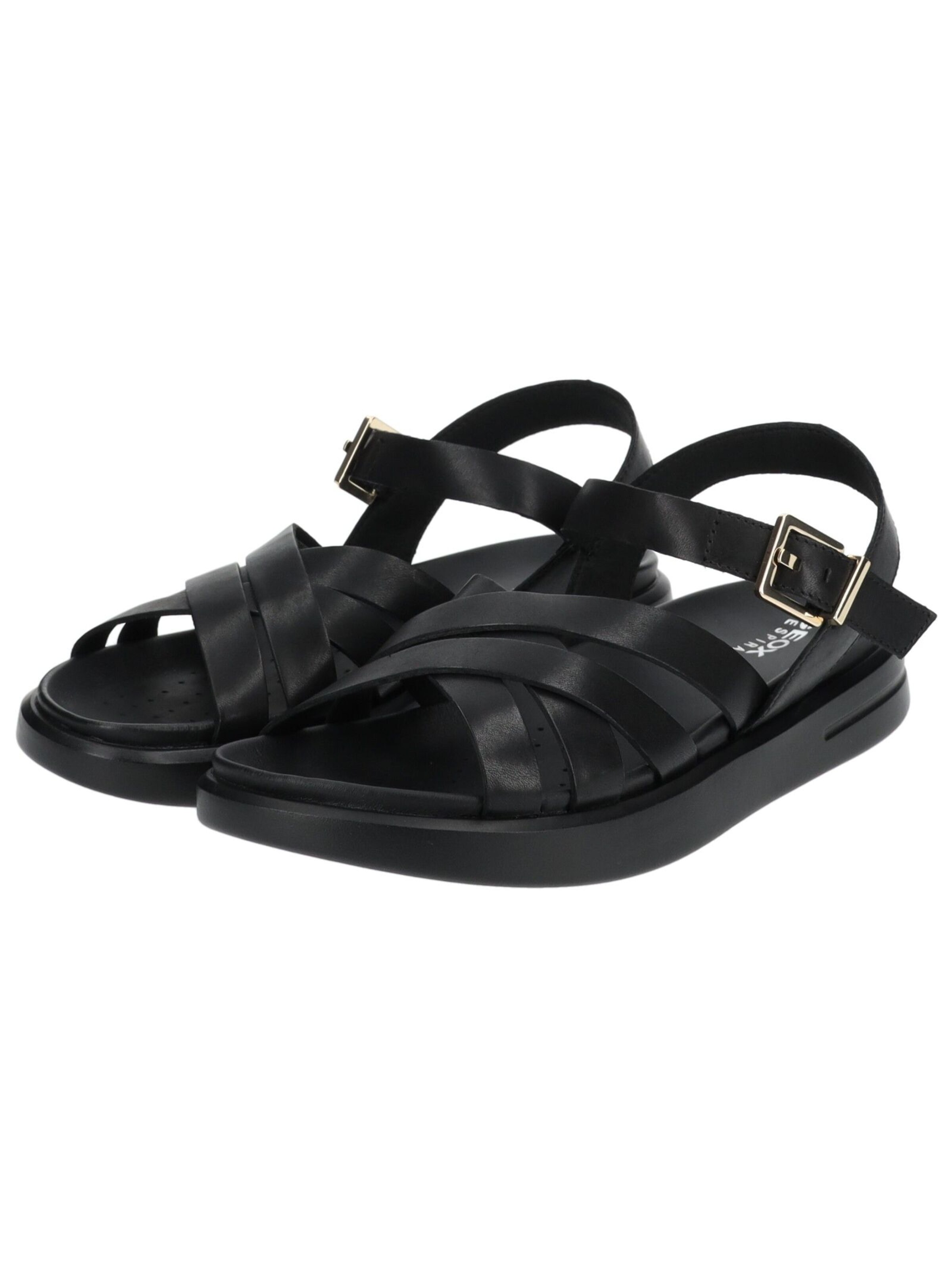 GEOX Sandalen met riem 'Xand 2S' in Zwart