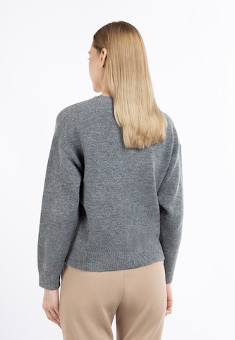 DreiMaster Klassik Pullover in Grau