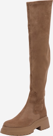 ABOUT YOU Bottes 'Mila' en marron, Vue avec produit