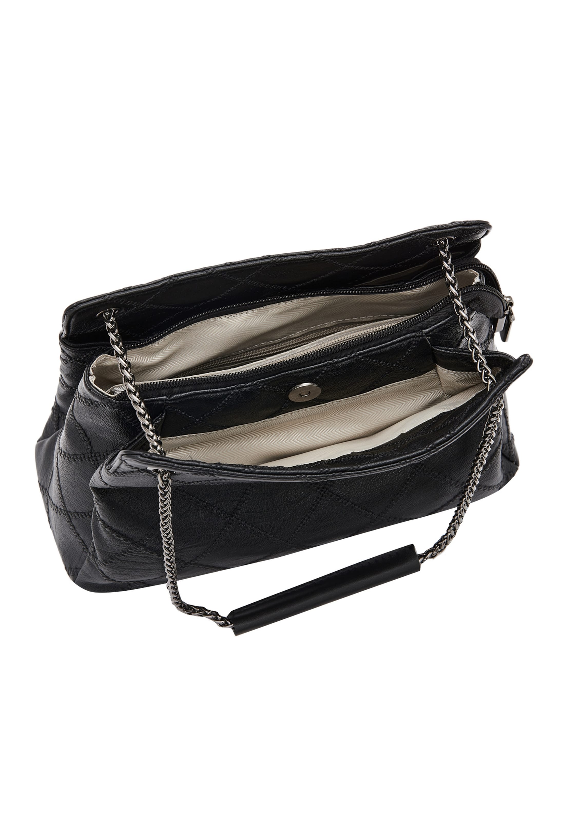 faina Schoudertas in Zwart