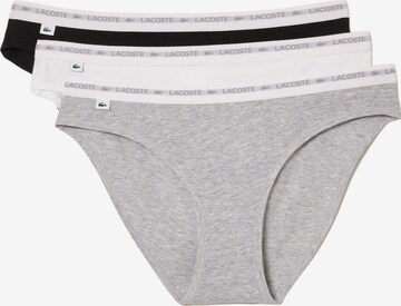 LACOSTE Panty in Grey: front