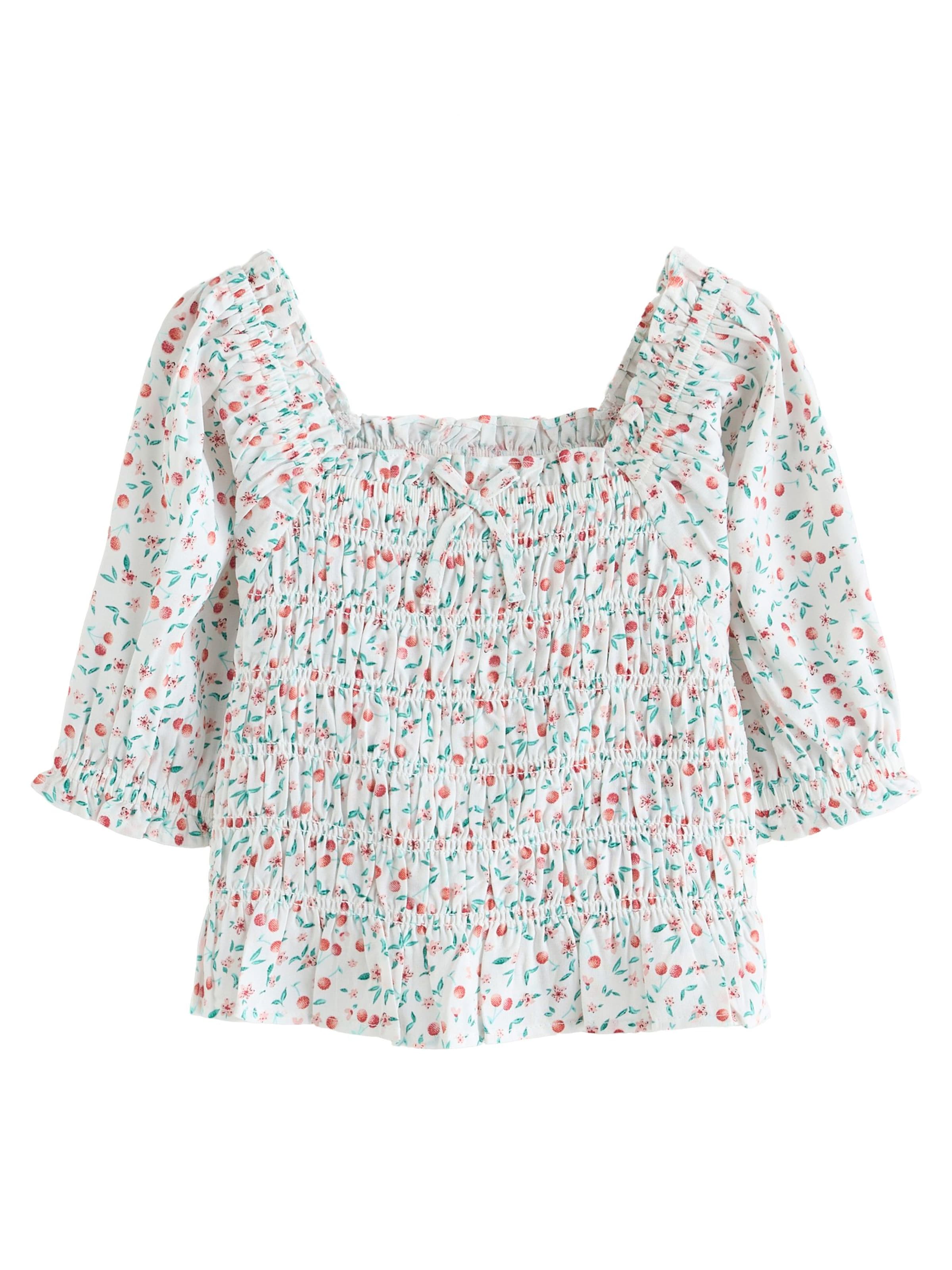 Next Pluus, värv valge: eest vaates