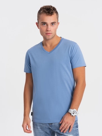 Ombre Shirt in Blauw