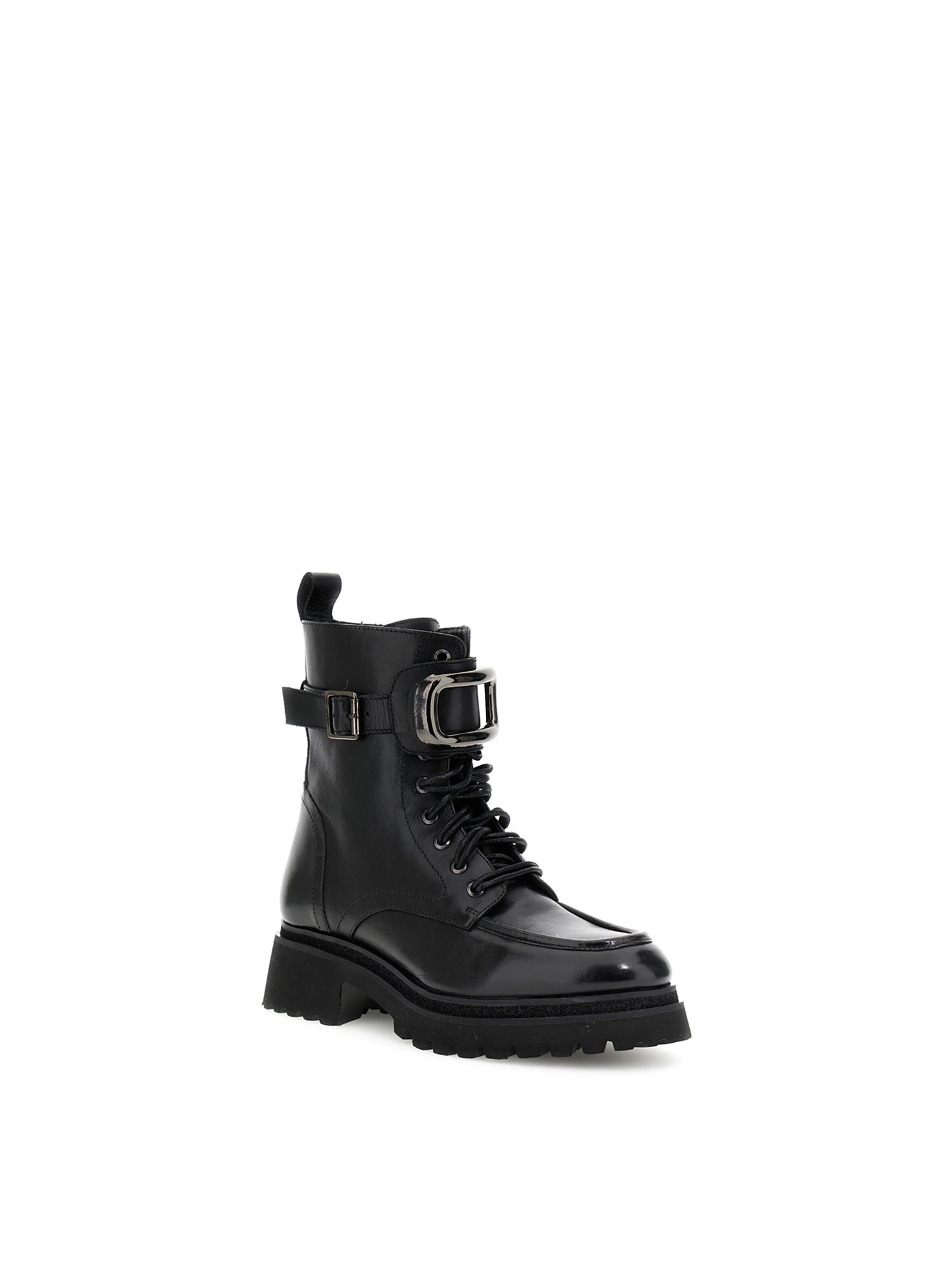 Stivaletto stringato di CAFè NOIR in nero