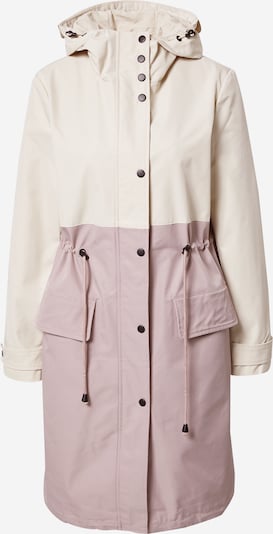 Palton de primăvară-toamnă RINO & PELLE pe mov pastel / alb murdar, Vizualizare produs