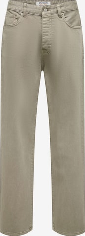 Only & Sons Jeans 'ONSFade' in Groen: voorkant