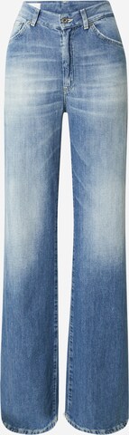 Dondup Zvonové kalhoty Džíny – modrá: přední strana