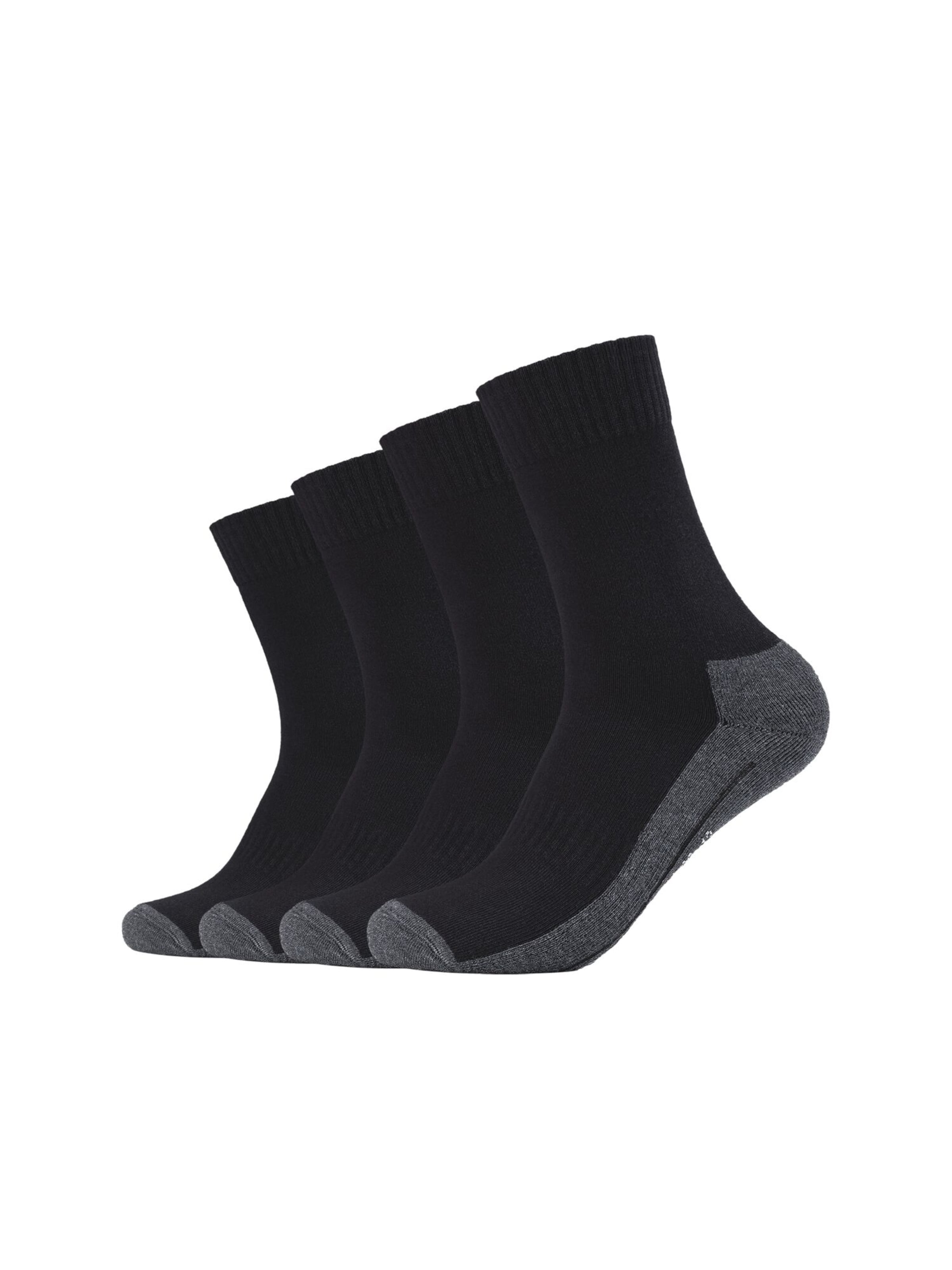 camano Sports socks in Black: front