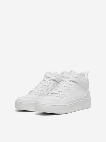 Sneaker alta 'SAPHIRE' di ONLY in bianco