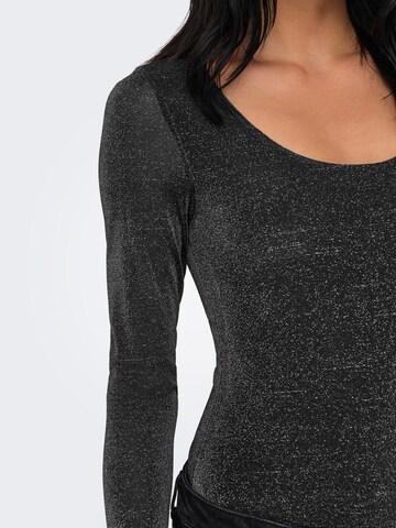 ONLY Shirt bodysuit 'ONLAMERA' in Black