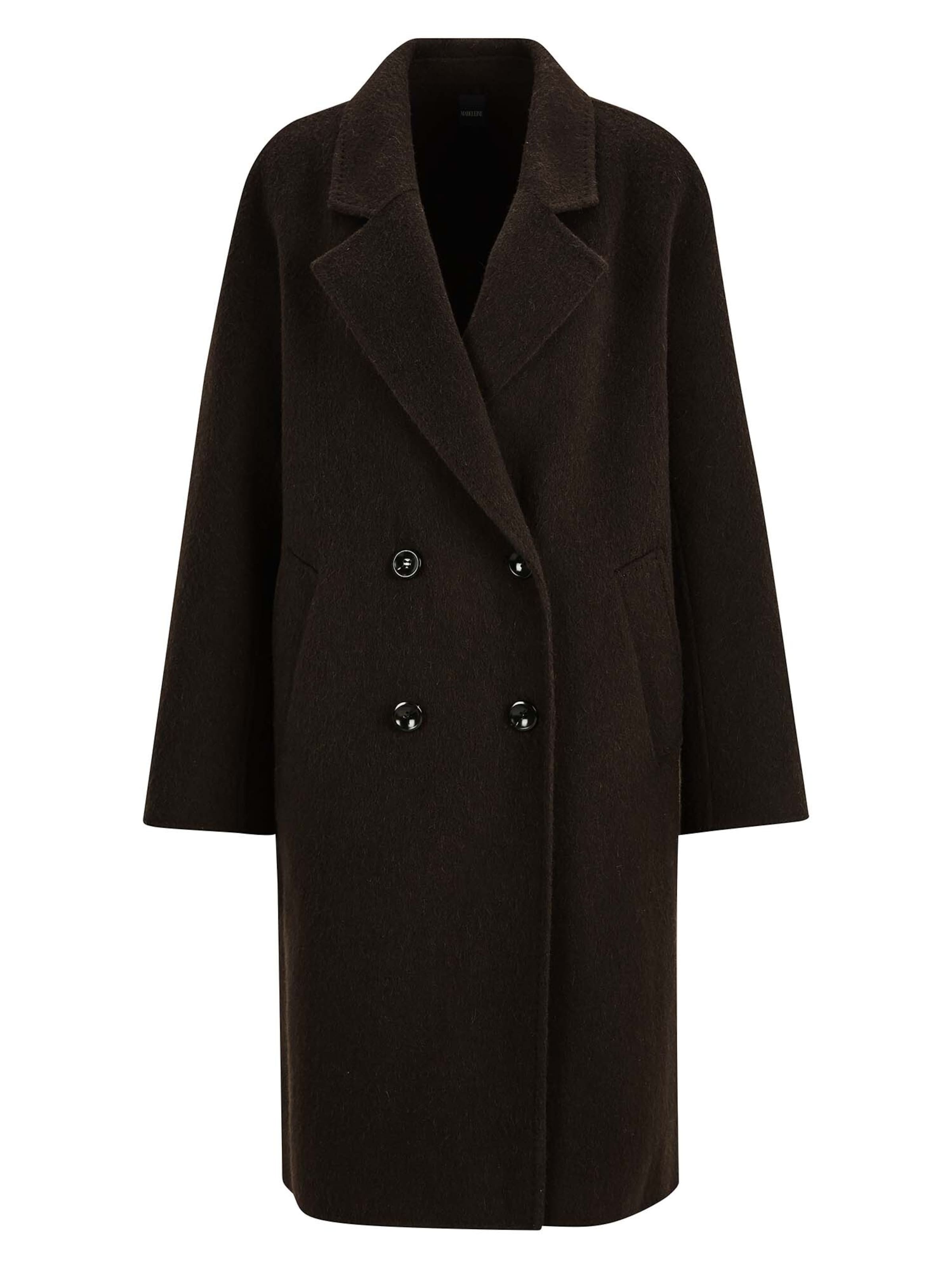 MADELEINE Tussenmantel in Zwart: voorkant