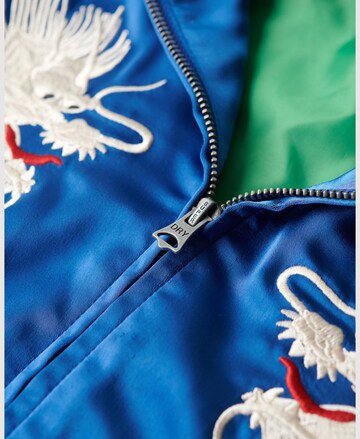 Superdry Übergangsjacke 'Sukajan' in Blau