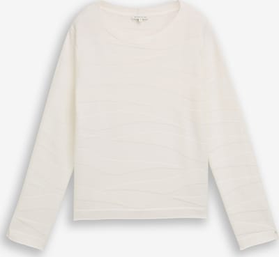 TOM TAILOR Pulover u bijela, Pregled proizvoda