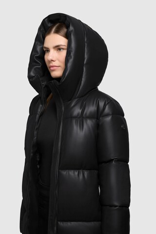 khujo Wintermantel 'Destiny' in Schwarz