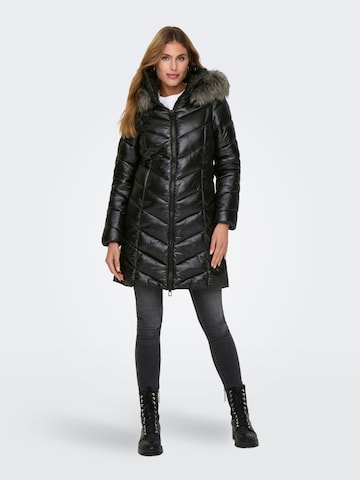ONLY Wintermantel 'ONLFever' in Zwart