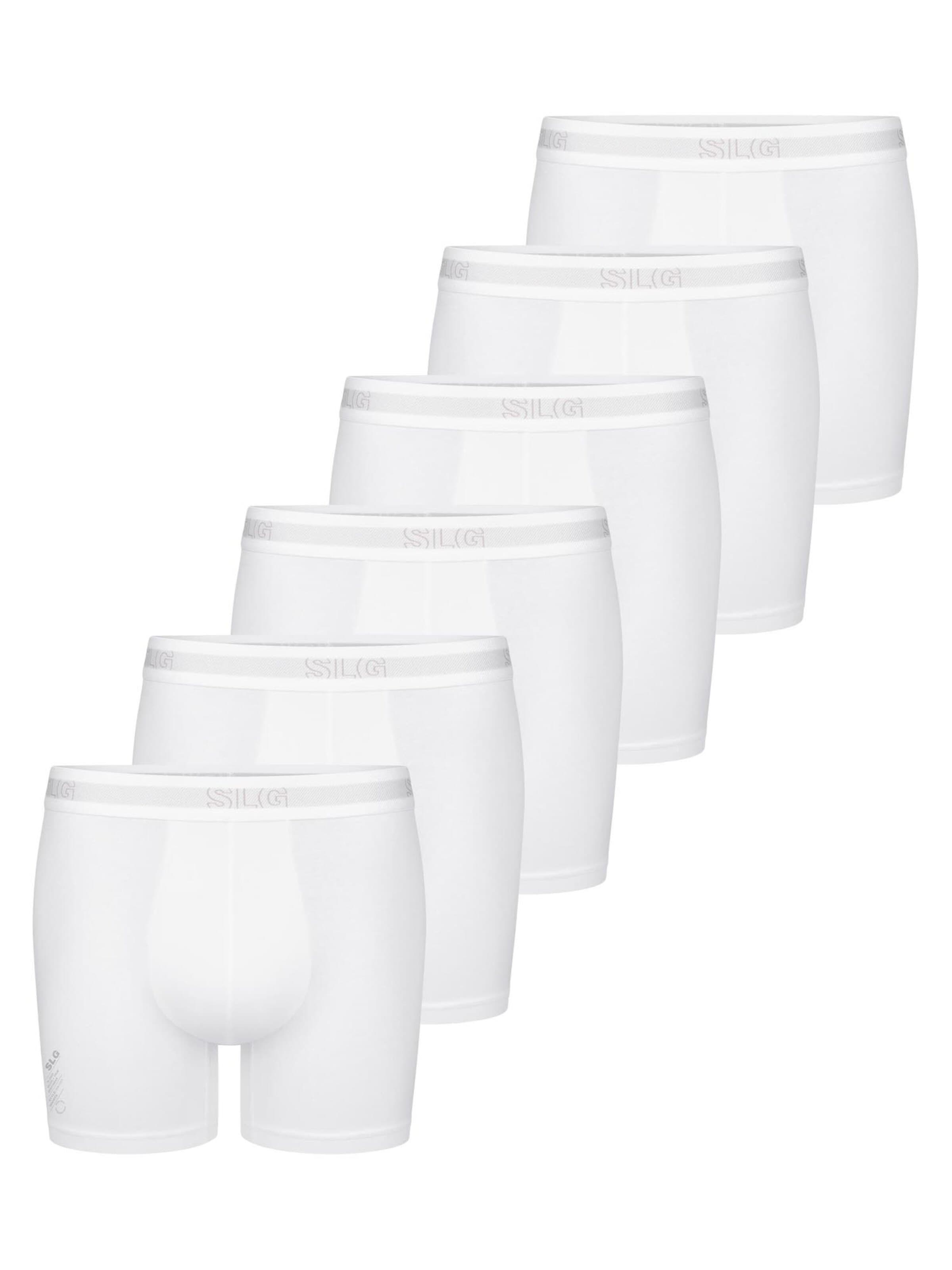 SLOGGI Boxershorts 'SLG Base'‌‌‌ in Weiß: Vorderseite