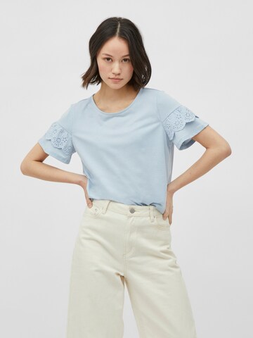 VILA Shirt 'Edena' in Blue: front