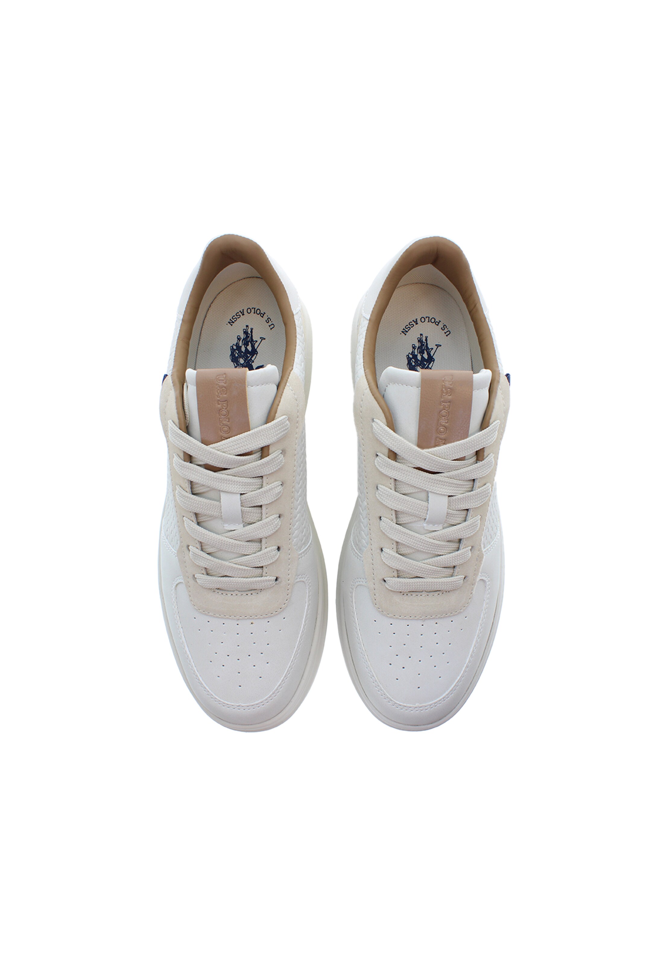 U.S. POLO ASSN. Sneakers laag 'Cody' in Wit