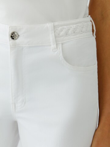 OUI Flared Jeans in Weiß