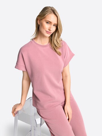 Sweat-shirt Rich & Royal en rose