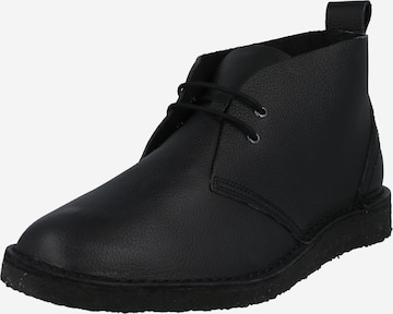 EKN Footwear Snøresko 'Max Herre' i svart: forside