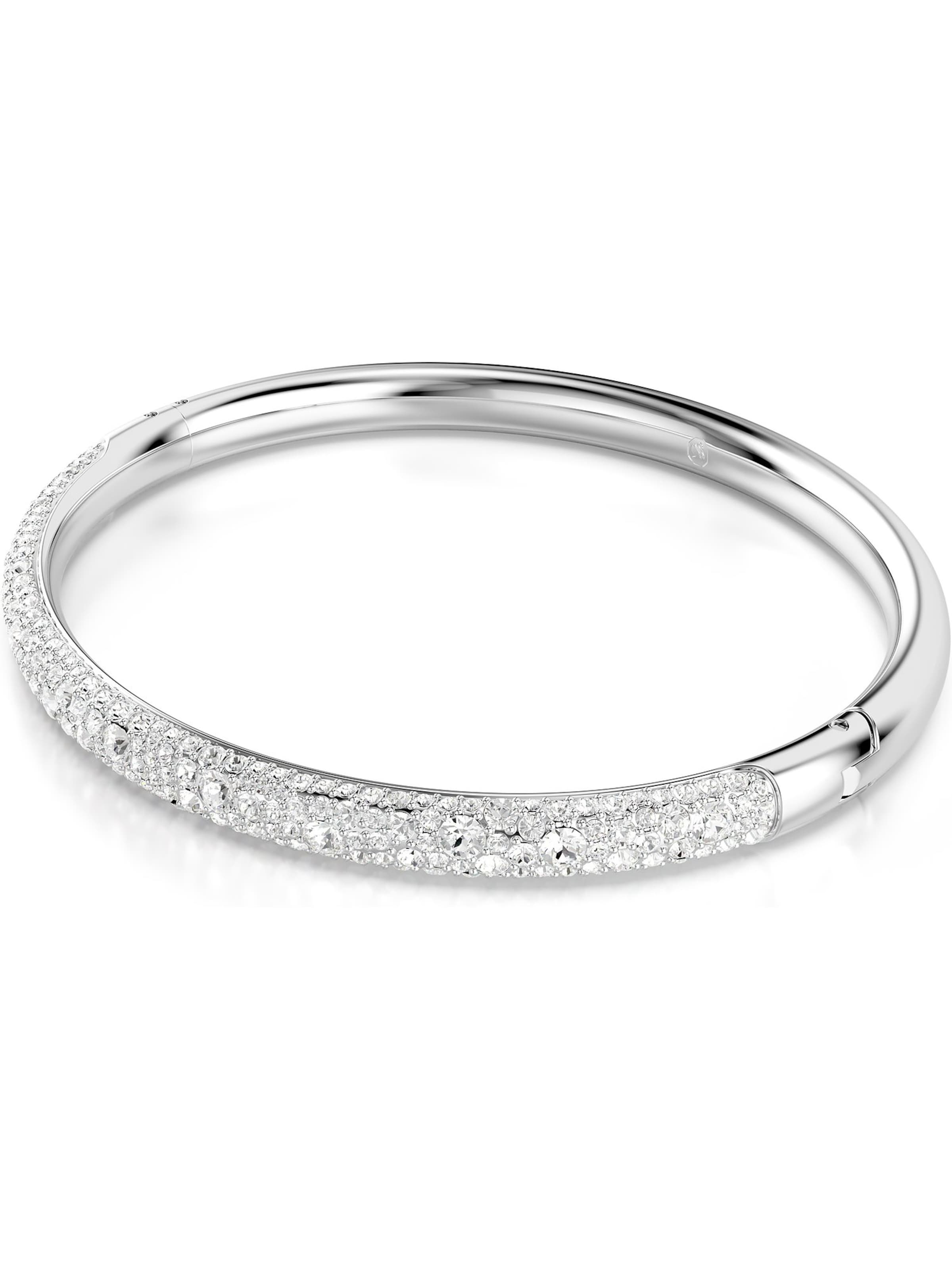 Swarovski Bracelet in White: front