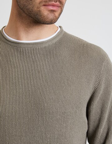 Threadbare Sweater 'Dolan' in Green