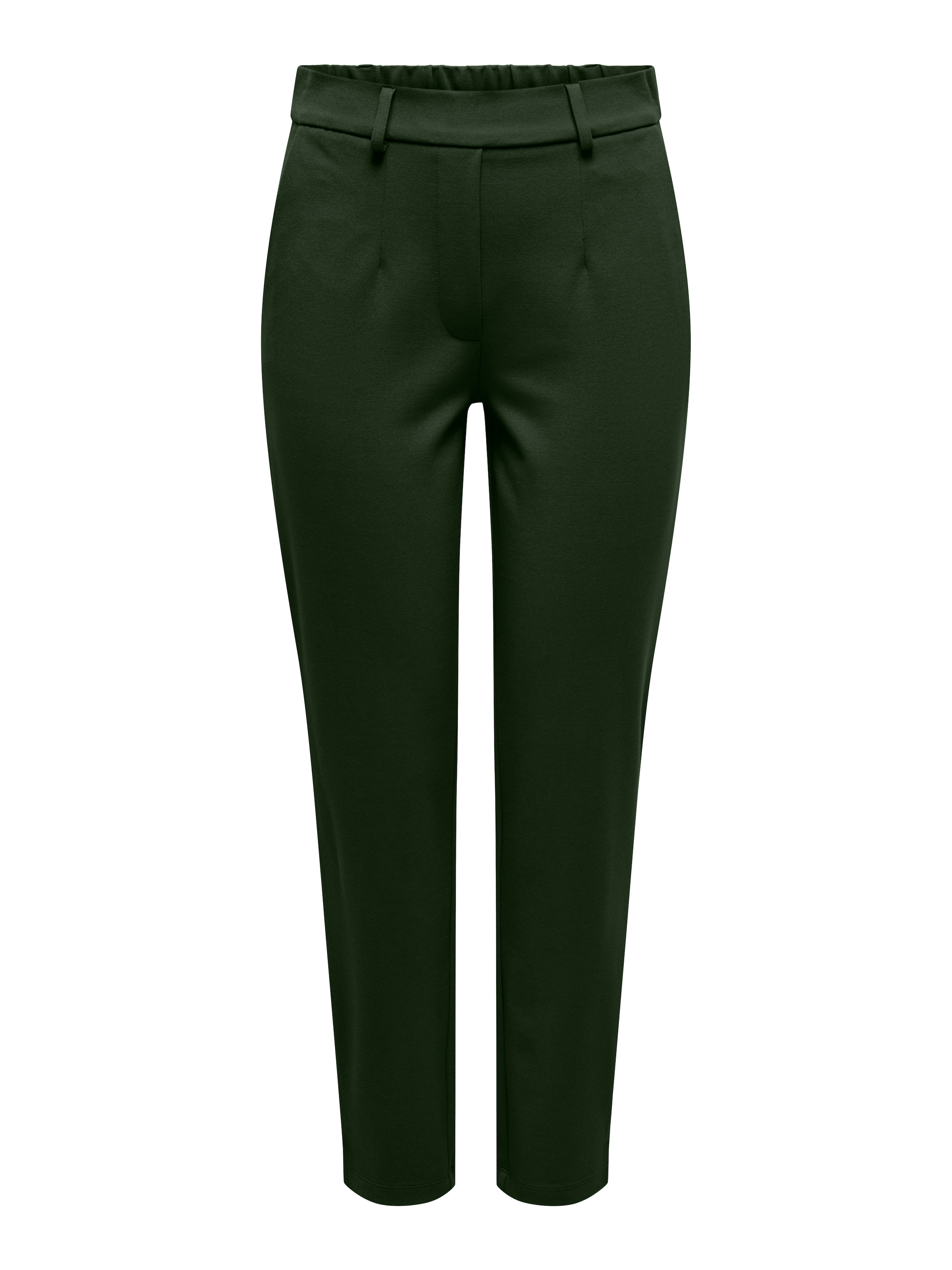 zaļš JDY Pakapēniski sašaurināts piegriezums Čino bikses 'JDYNew Pretty': no priekšpuses