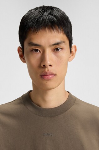 T-Shirt 'Dapolino' HUGO en marron