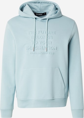 Karl Lagerfeld Collegepaita värissä sininen: etupuoli